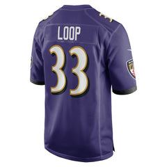 Baltimore Ravens Nike Tyler Loop  Team Game Jersey