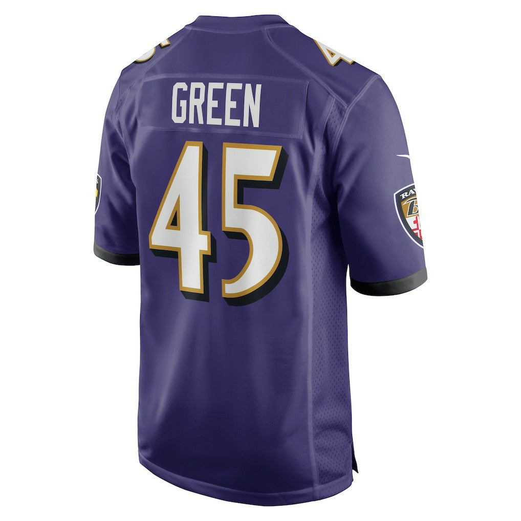 Baltimore Ravens Nike Mike Green  Team Game Jersey