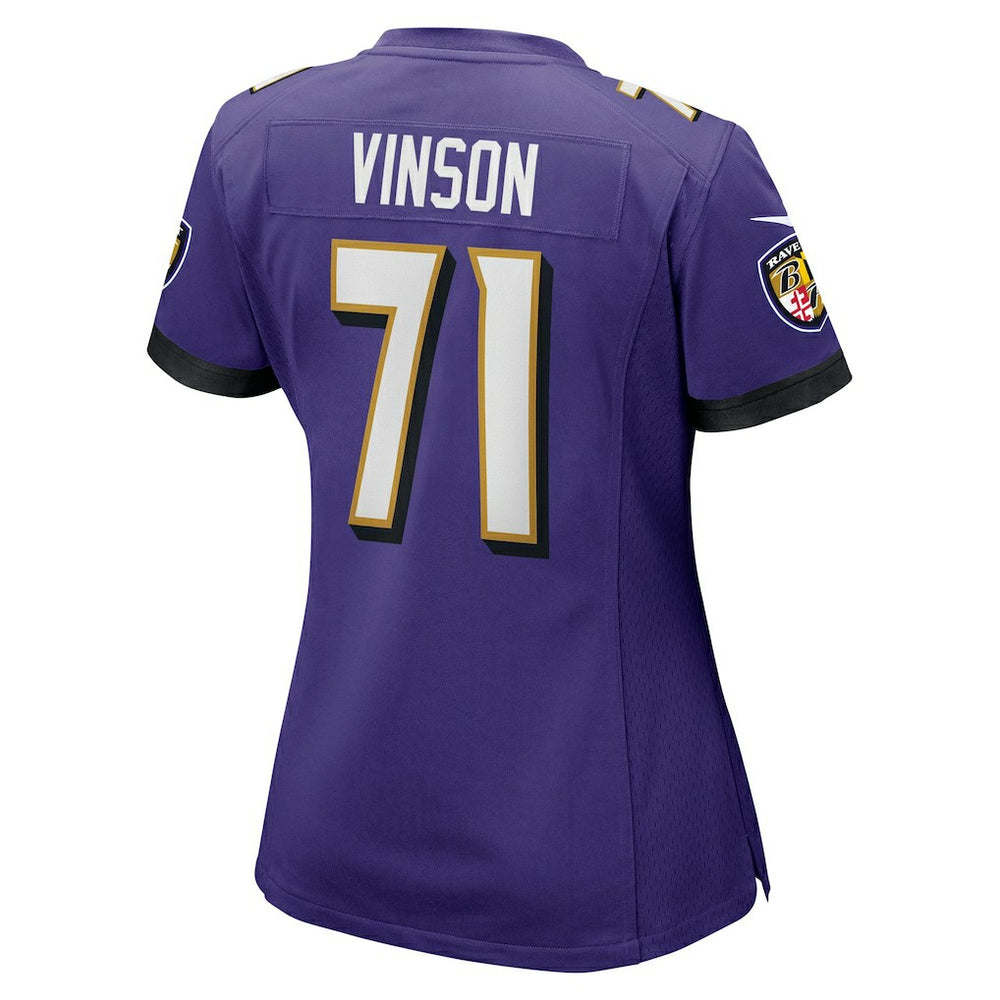 Baltimore Ravens Nike Carson Vinson  Women's Team Game Jersey