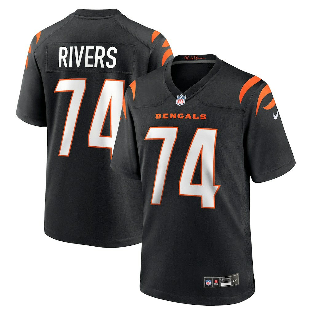 Cincinnati Bengals Nike Jalen Rivers  Team Game Jersey