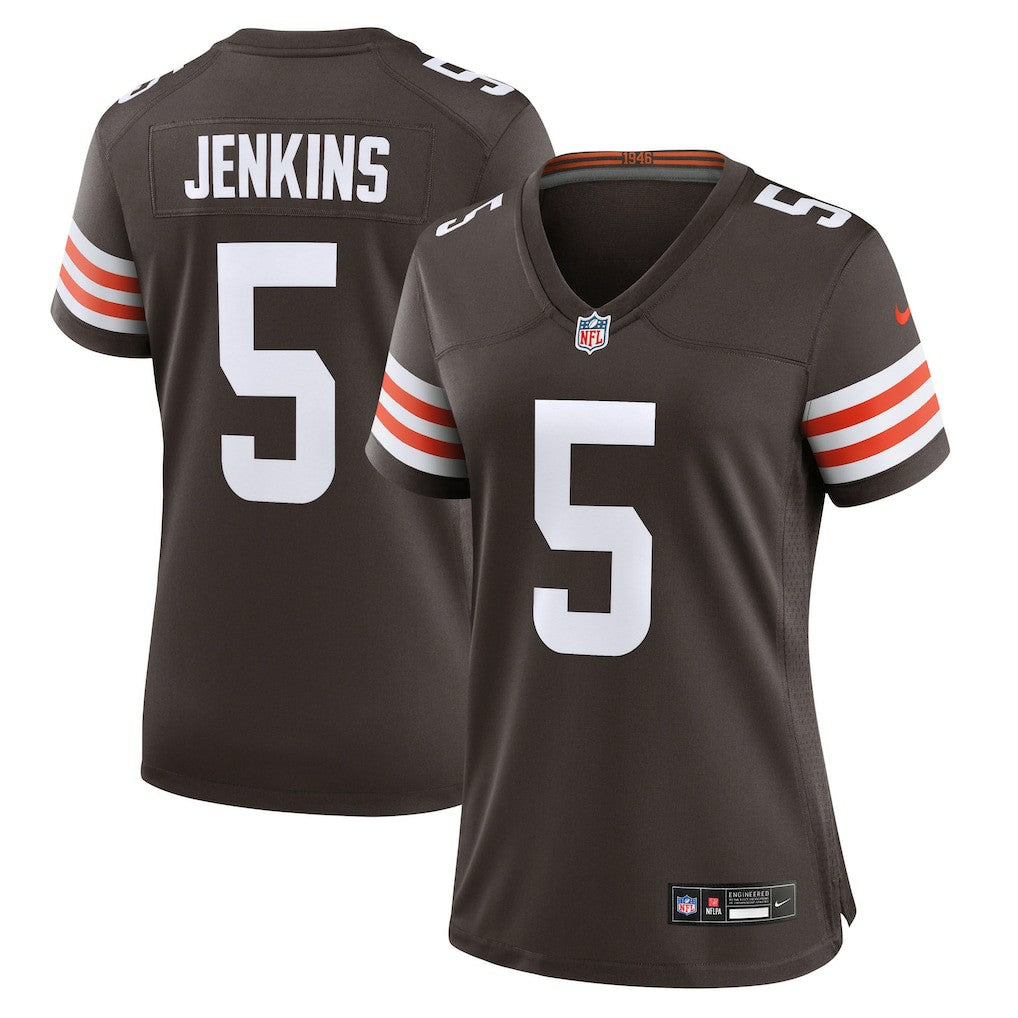 Cleveland Browns Nike Rayshawn Jenkins  Women's Team Game Jersey
