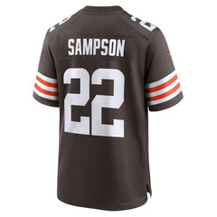 Cleveland Browns Nike Dylan Sampson  Team Game Jersey