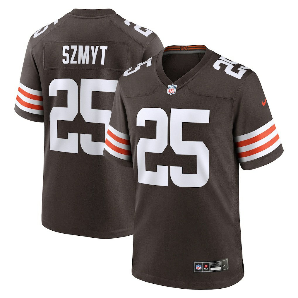 Cleveland Browns Nike Andre Szmyt  Team Game Jersey