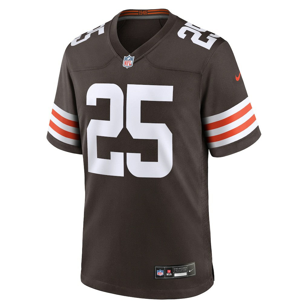 Cleveland Browns Nike Andre Szmyt  Team Game Jersey