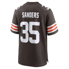Cleveland Browns Nike Raheim Sanders  Team Game Jersey