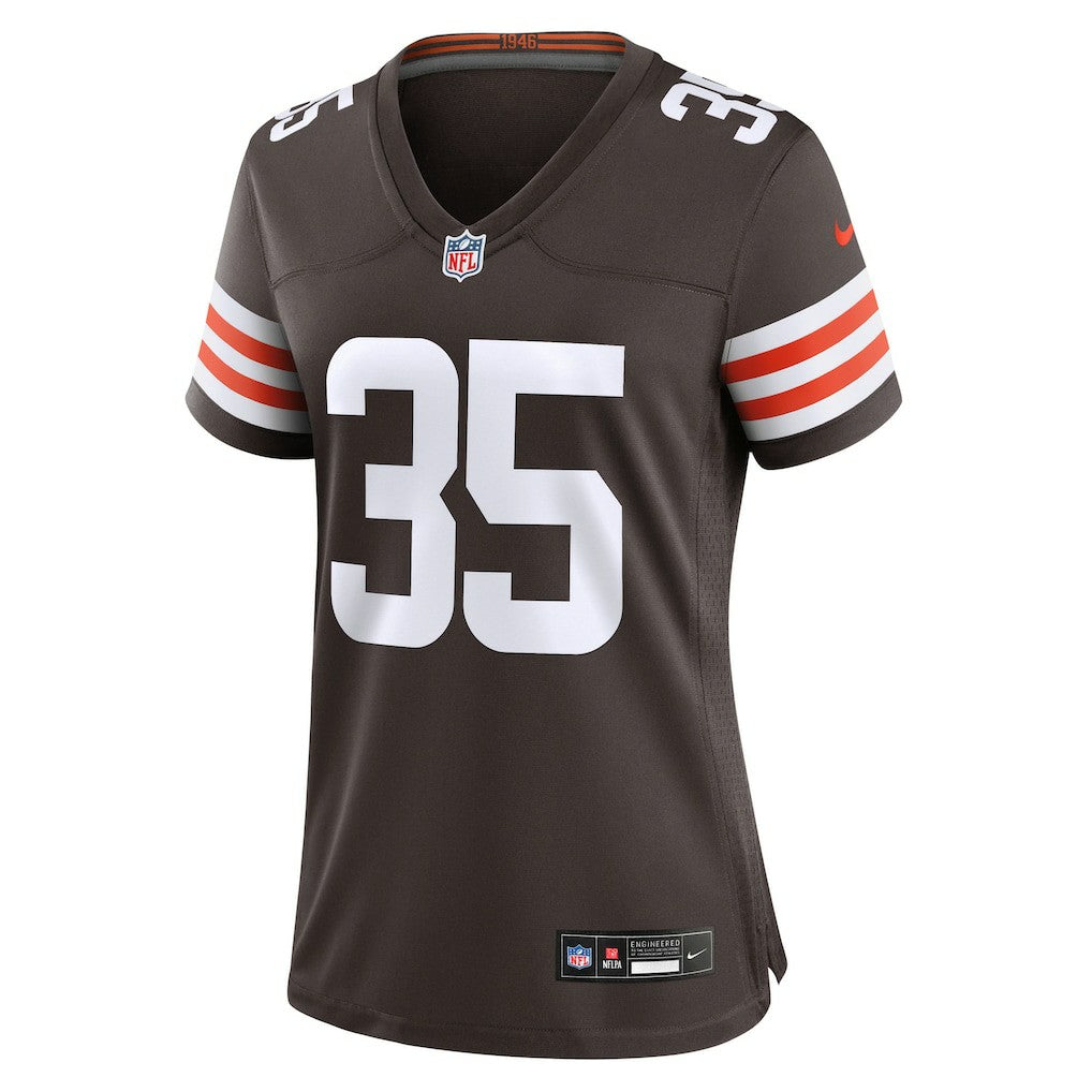 Cleveland Browns Nike Raheim Sanders  Women's Team Game Jersey