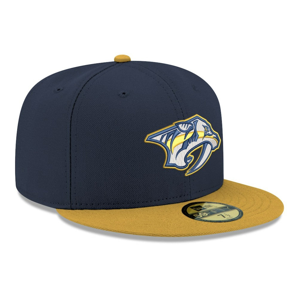 Nashville Predators New Era Core Logo Two-Tone 59FIFTY Fitted Hat On Sale