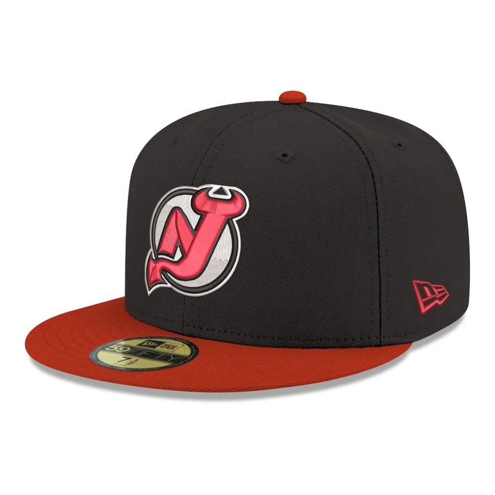 New Jersey Devils New Era Core Logo Two-Tone 59FIFTY Fitted Hat For Sale