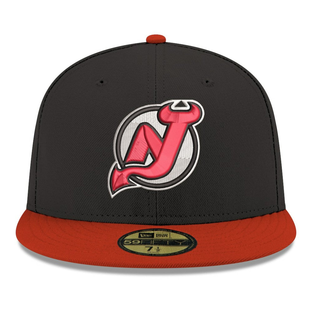 New Jersey Devils New Era Core Logo Two-Tone 59FIFTY Fitted Hat For Sale