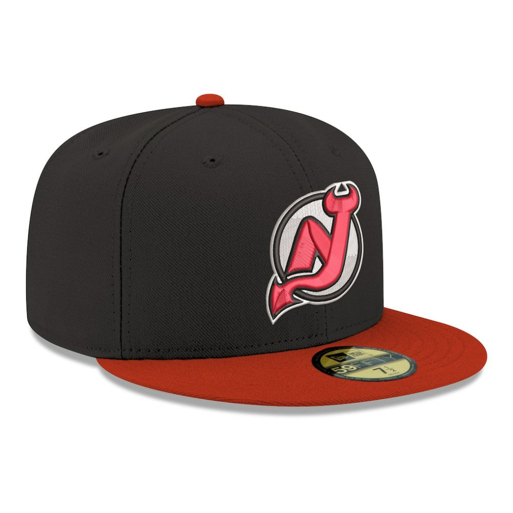 New Jersey Devils New Era Core Logo Two-Tone 59FIFTY Fitted Hat For Sale
