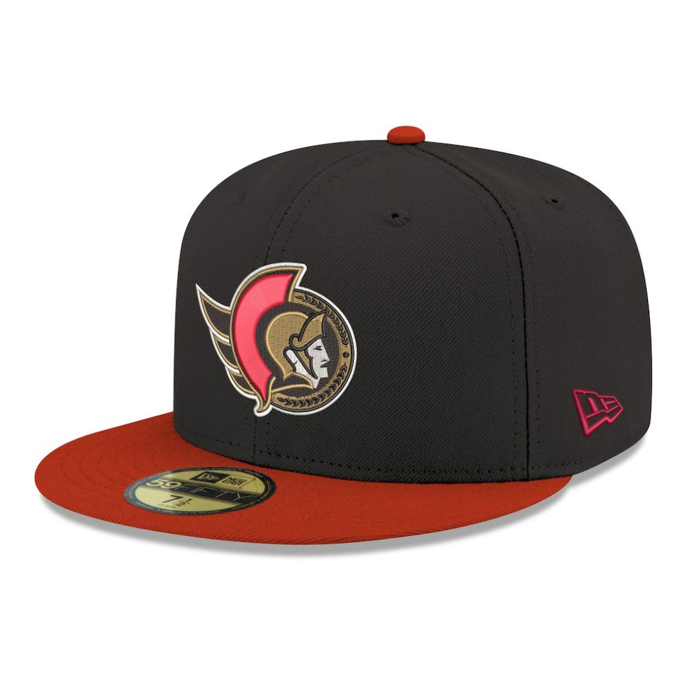 Ottawa Senators New Era Core Logo Two-Tone 59FIFTY Fitted Hat Discount