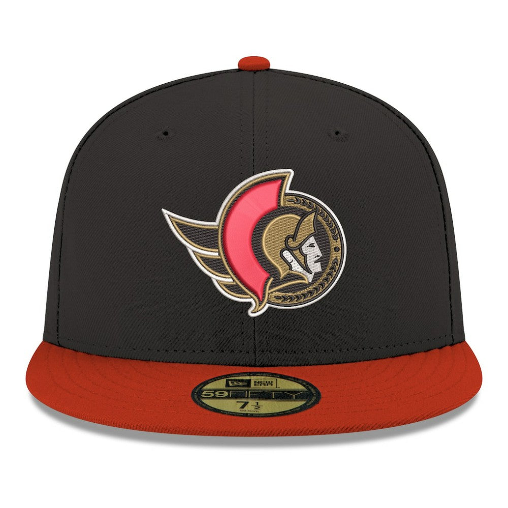 Ottawa Senators New Era Core Logo Two-Tone 59FIFTY Fitted Hat Discount
