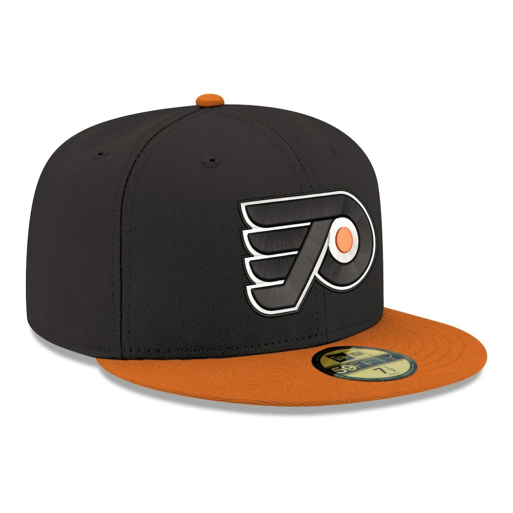 Philadelphia Flyers New Era Core Logo Two-Tone 59FIFTY Fitted Hat Outlet