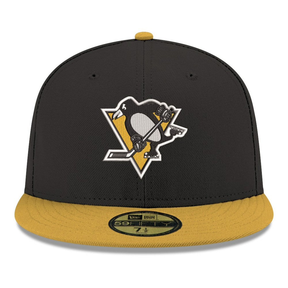 Pittsburgh Penguins New Era Core Logo Two-Tone 59FIFTY Fitted Hat Discount