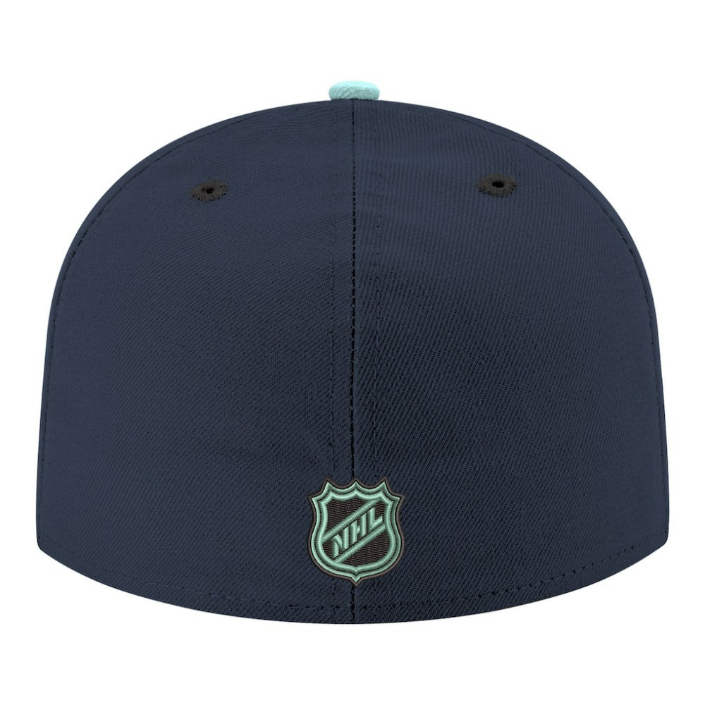 Seattle Kraken New Era Core Logo Two-Tone 59FIFTY Fitted Hat On Sale