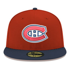 Montreal Canadiens New Era Core Logo Two-Tone 59FIFTY Fitted Hat Outlet
