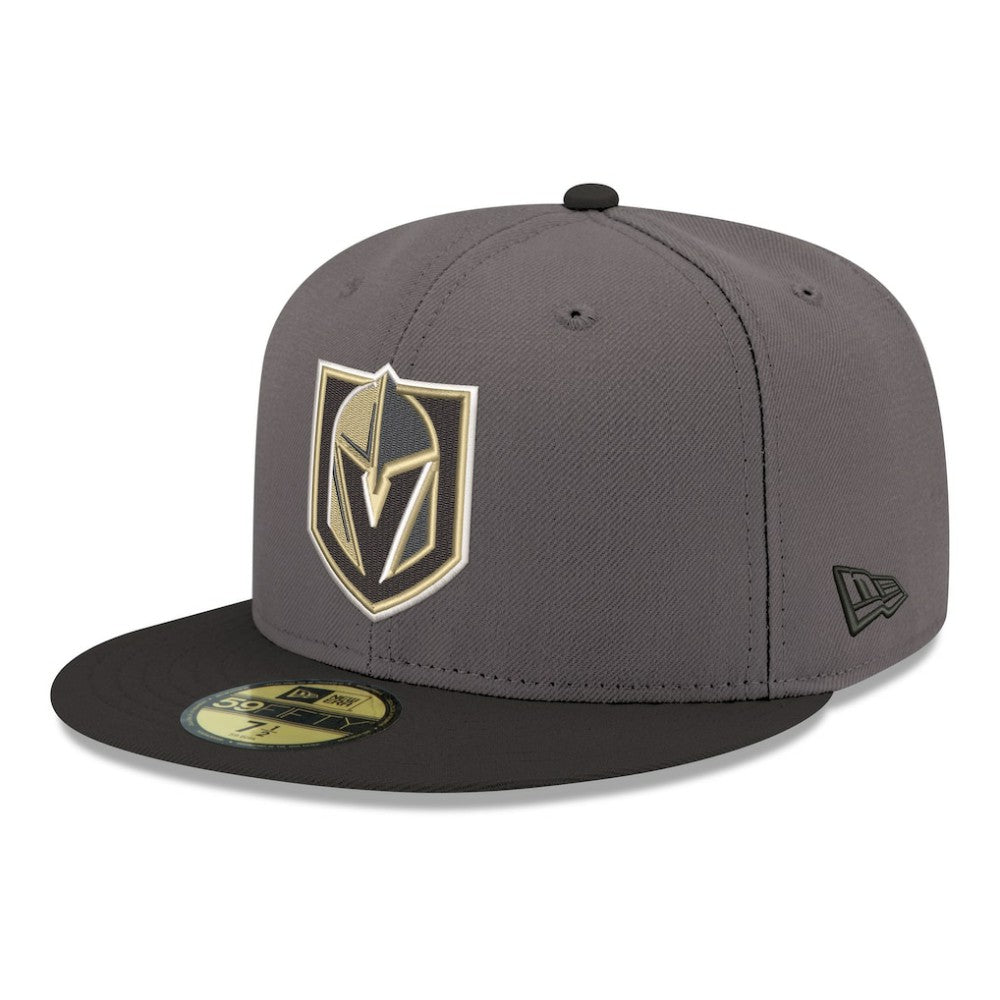 Vegas Golden Knights New Era Core Logo Two-Tone 59FIFTY Fitted Hat Outlet