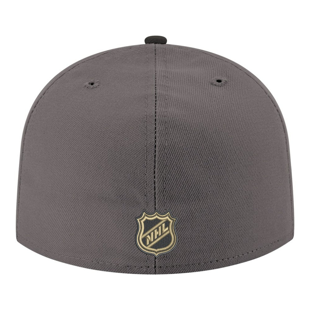 Vegas Golden Knights New Era Core Logo Two-Tone 59FIFTY Fitted Hat Outlet