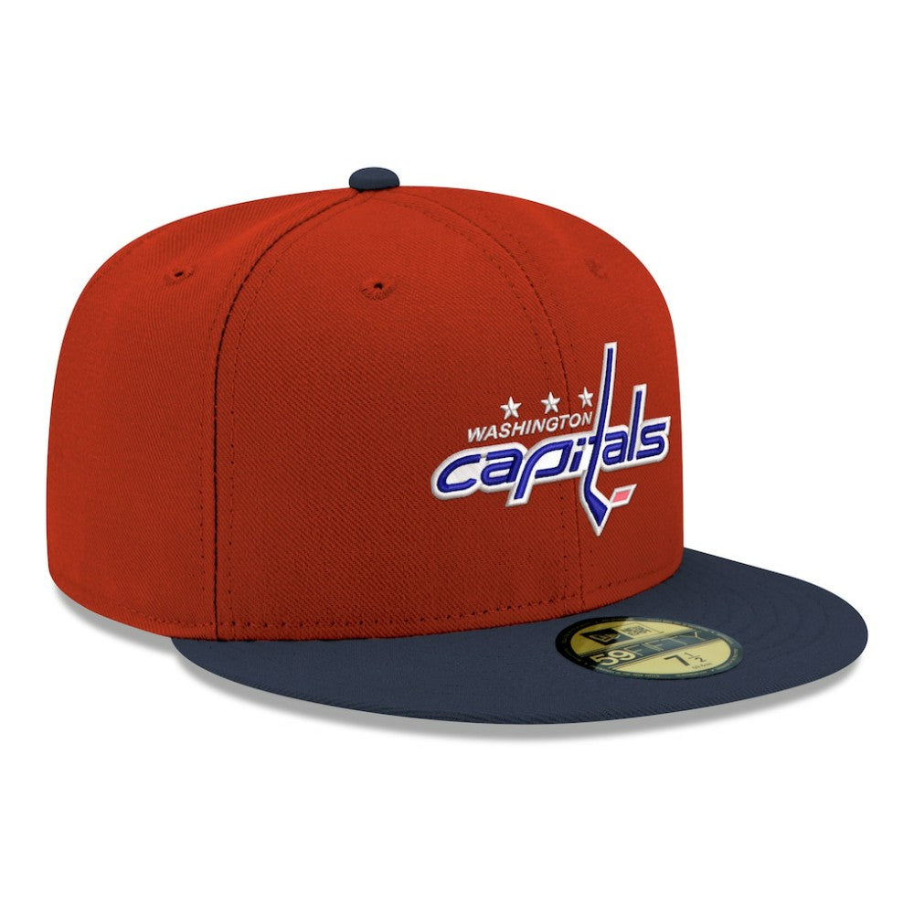 Washington Capitals New Era Core Logo Two-Tone 59FIFTY Fitted Hat Online