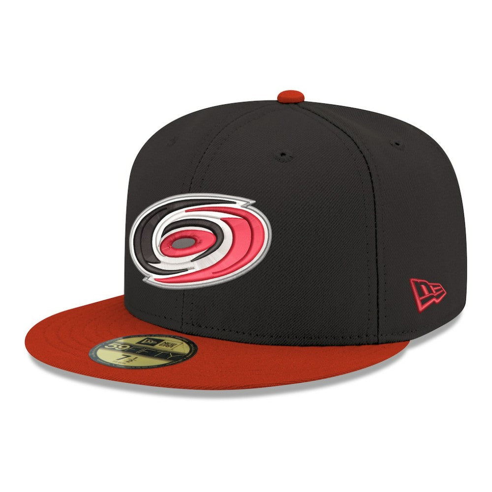 Carolina Hurricanes New Era Core Logo Two-Tone 59FIFTY Fitted Hat Sale
