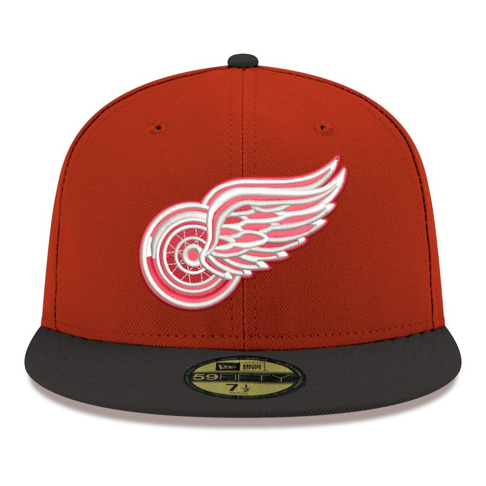 Detroit Red Wings New Era Core Logo Two-Tone 59FIFTY Fitted Hat Outlet