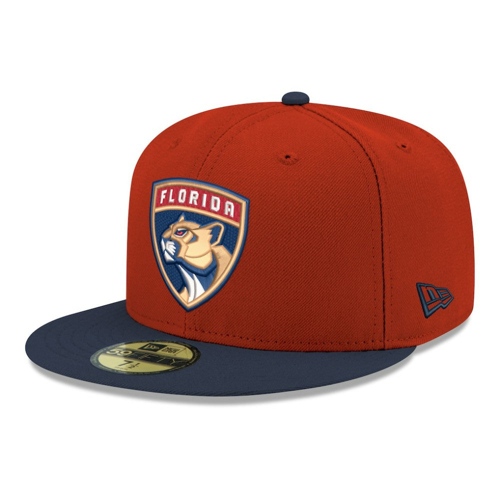 Florida Panthers New Era Core Logo Two-Tone 59FIFTY Fitted Hat Outlet