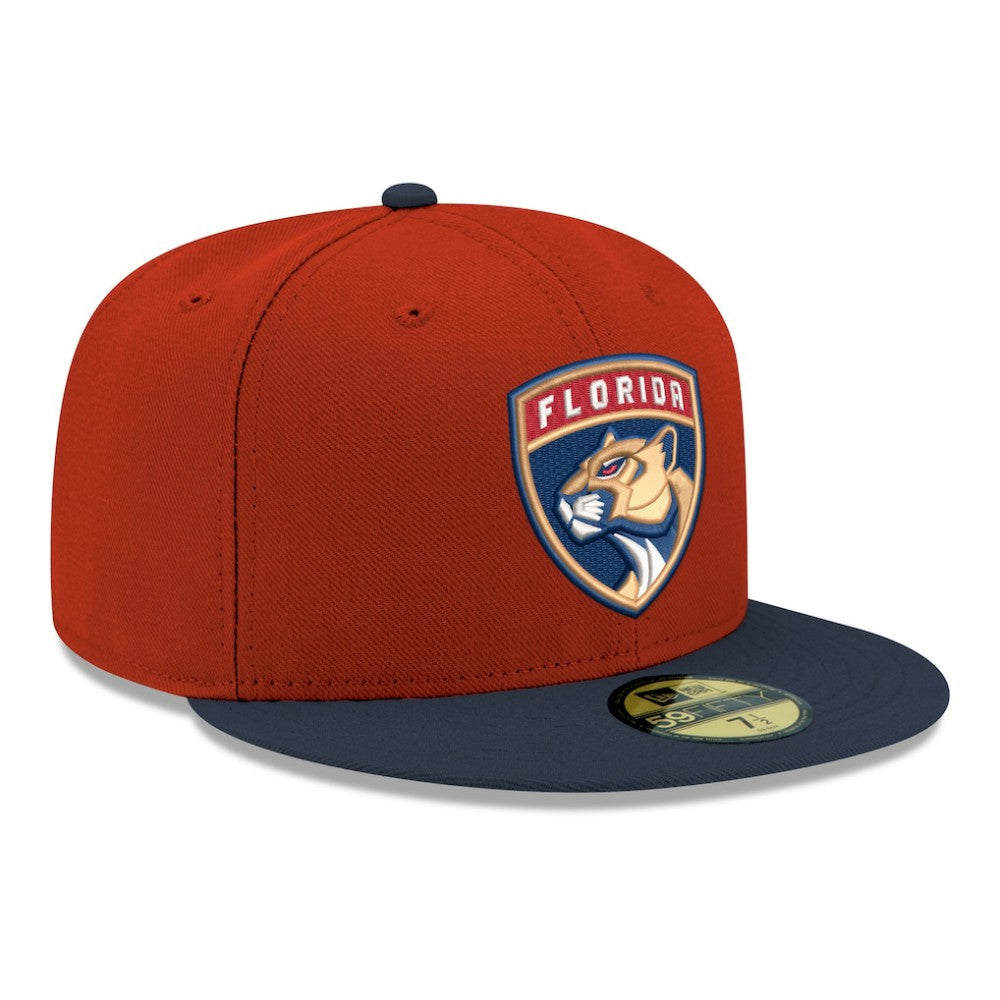 Florida Panthers New Era Core Logo Two-Tone 59FIFTY Fitted Hat Outlet