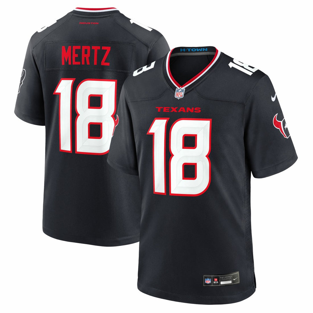 Houston Texans Nike Graham Mertz  Team Game Jersey