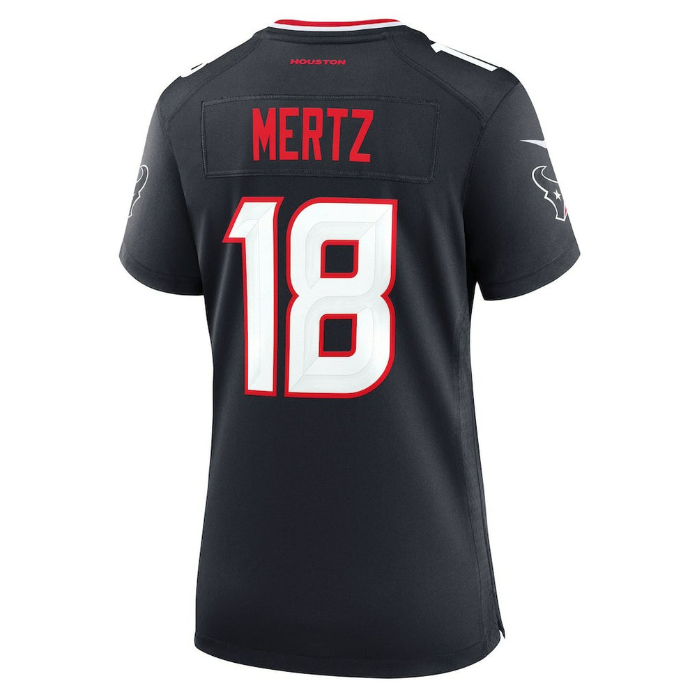 Houston Texans Nike Graham Mertz  Women's Team Game Jersey