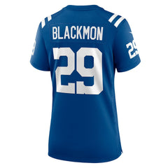 Indianapolis Colts Nike Mekhi Blackmon  Women's Team Game Jersey