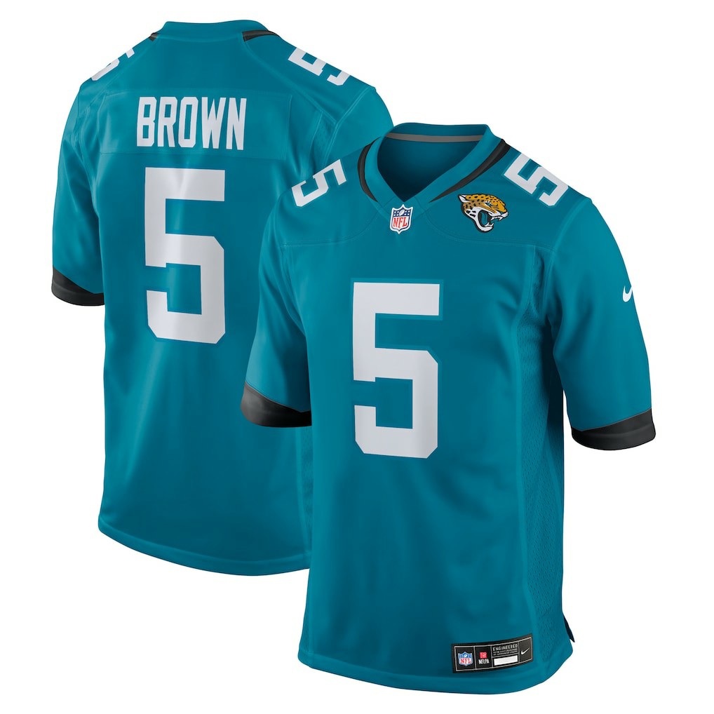 Jacksonville Jaguars Nike Dyami Brown  Team Game Jersey