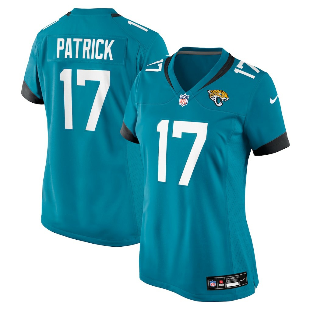 Jacksonville Jaguars Nike Tim Patrick  Women's Team Game Jersey