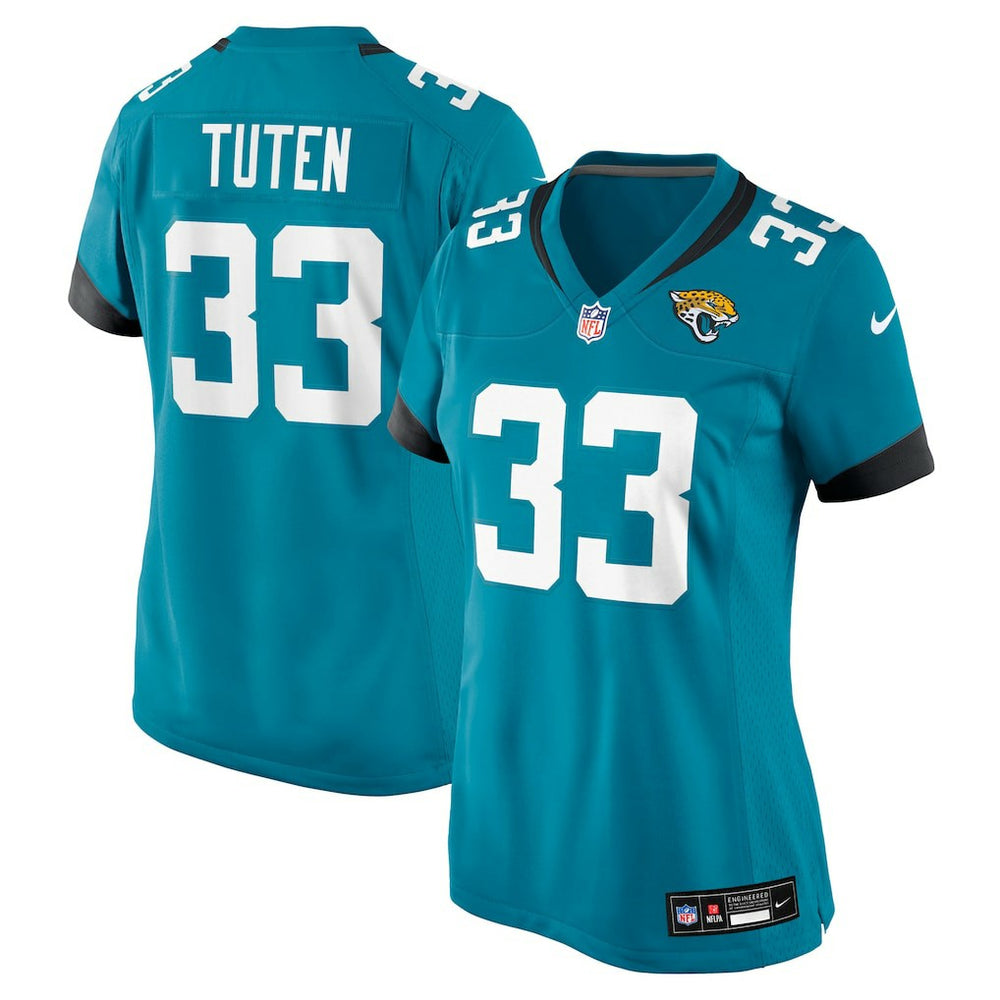 Jacksonville Jaguars Nike Bhayshul Tuten  Women's Team Game Jersey