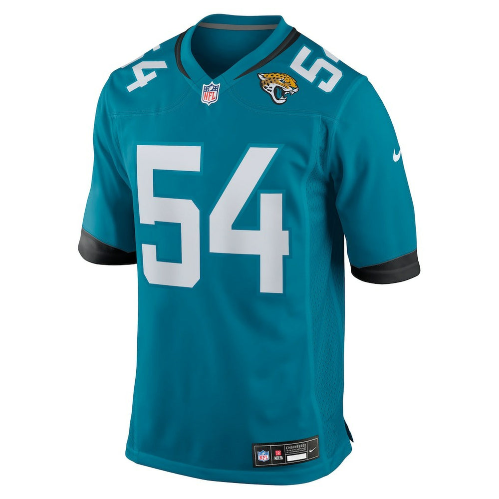 Jacksonville Jaguars Nike Jack Kiser  Team Game Jersey