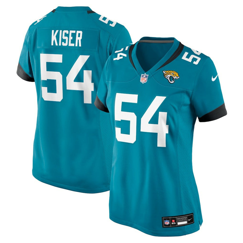 Jacksonville Jaguars Nike Jack Kiser  Women's Team Game Jersey