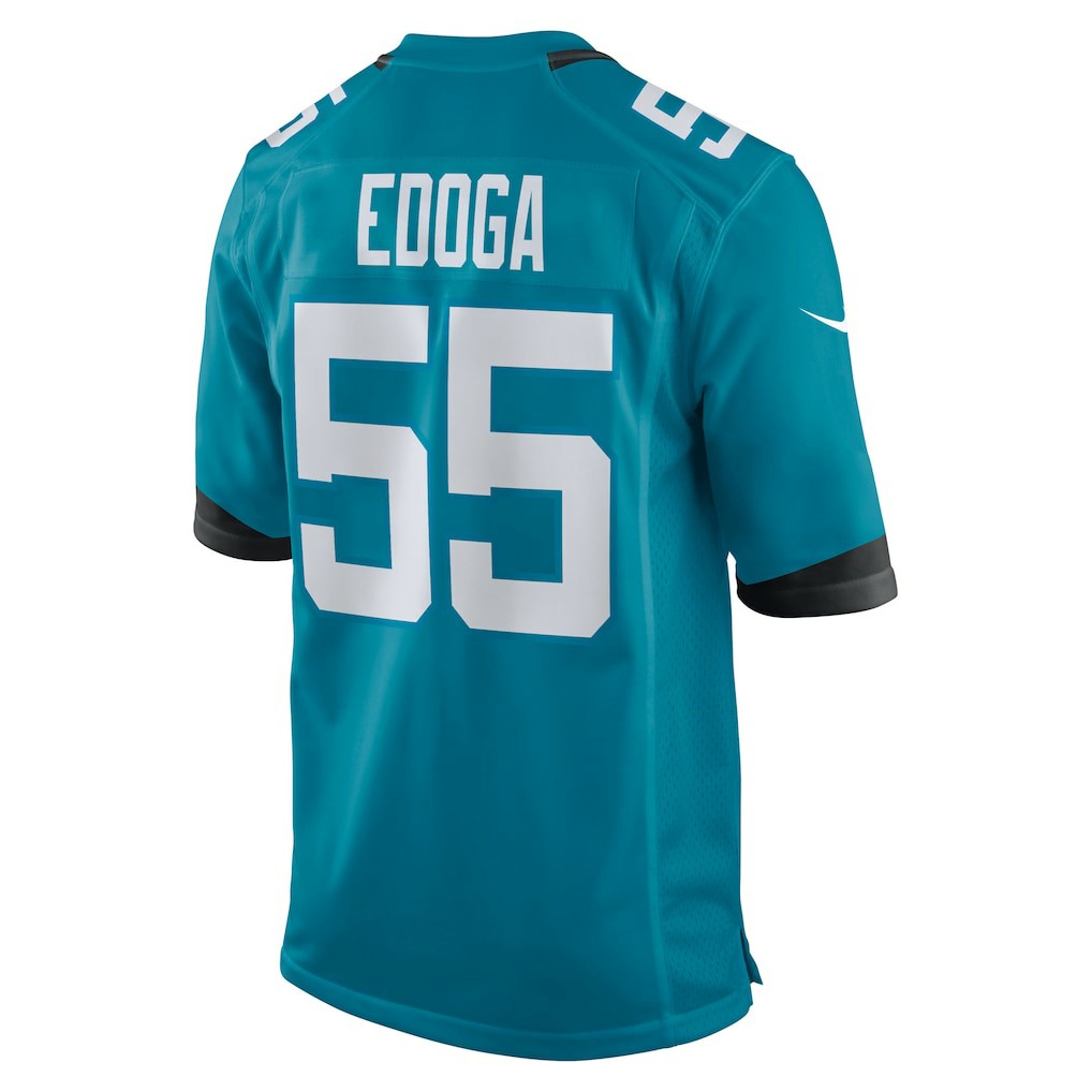 Jacksonville Jaguars Nike Chuma Edoga  Team Game Jersey