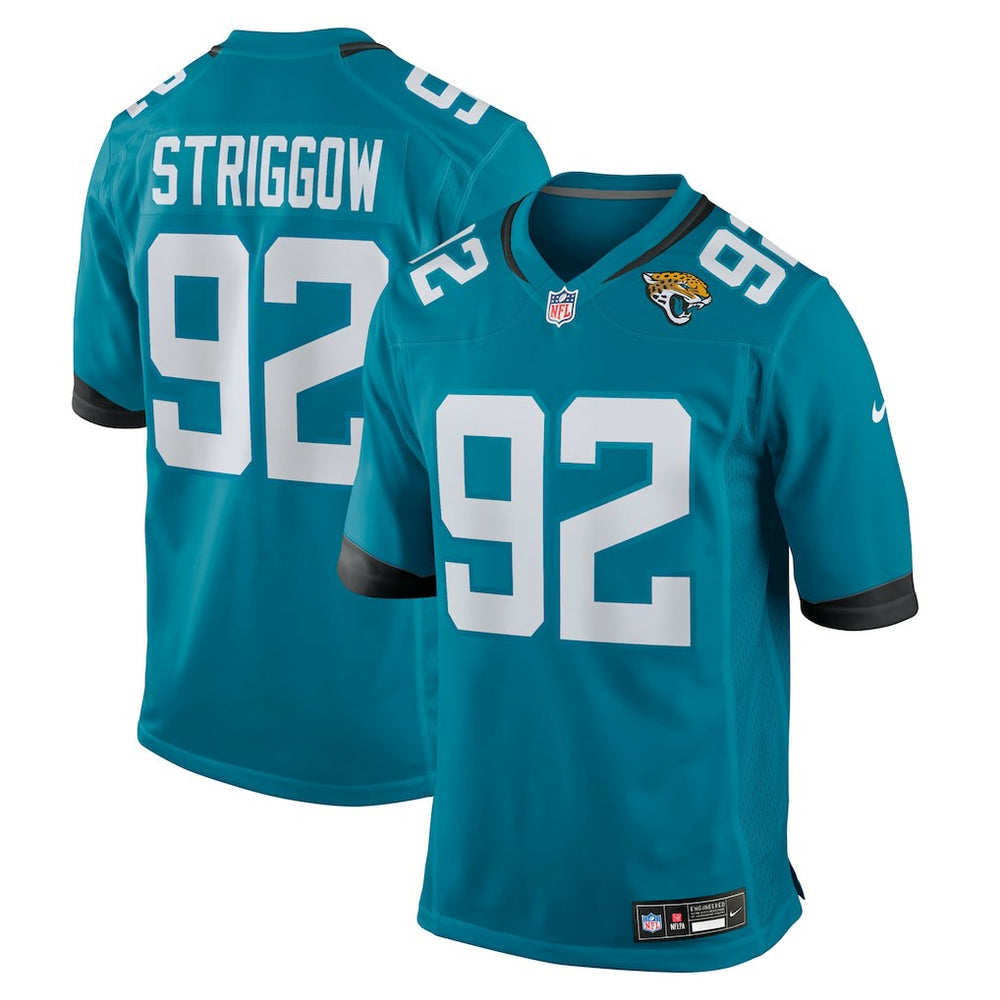 Jacksonville Jaguars Nike Danny Striggow  Team Game Jersey