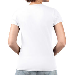 Texas Rangers G-III 4Her by Carl Banks Women's Metallic Drop Lightweight V-Neck T-Shirt | MLB New