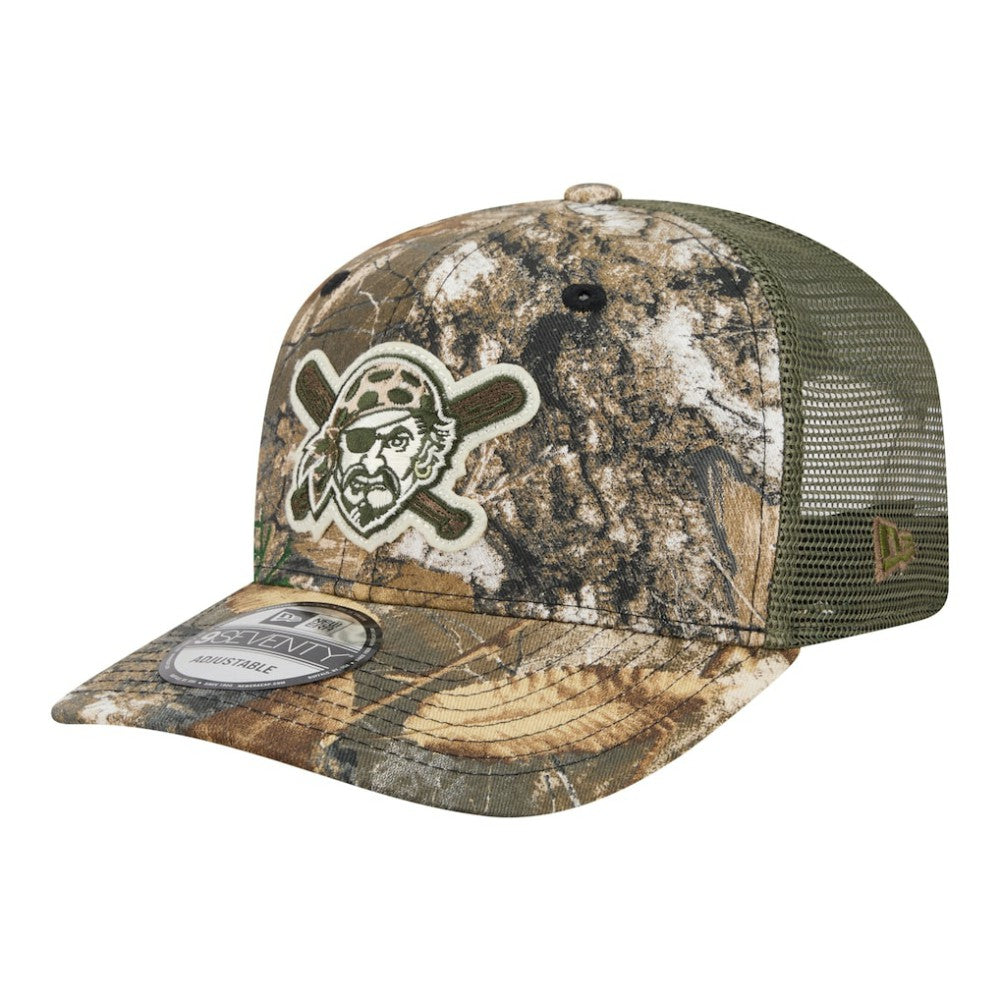 Pittsburgh Pirates New Era Realtree 9SEVENTY Adjustable Hat | MLB New