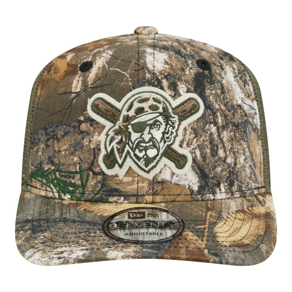 Pittsburgh Pirates New Era Realtree 9SEVENTY Adjustable Hat | MLB New