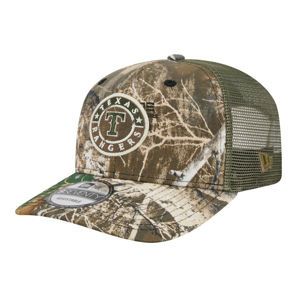Texas Rangers New Era Realtree 9SEVENTY Adjustable Hat | MLB For sale