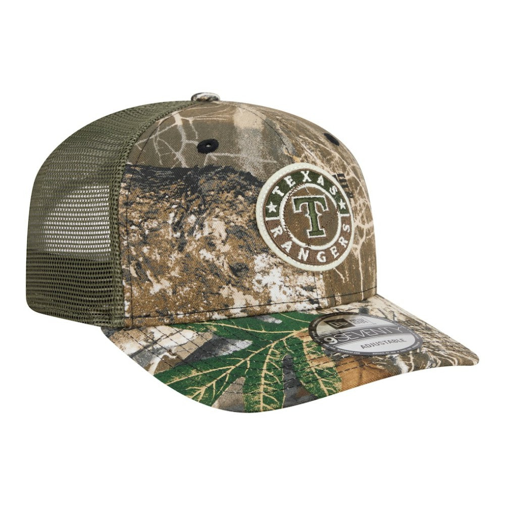 Texas Rangers New Era Realtree 9SEVENTY Adjustable Hat | MLB For sale