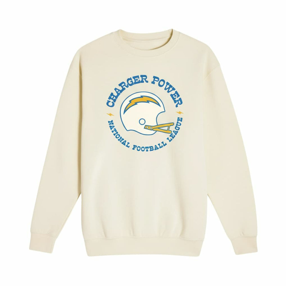 Los Angeles Chargers  The Wild Collective Unisex Charger Power Fleece Sweatshirt