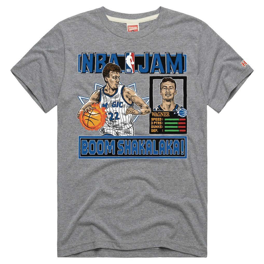 Franz Wagner Orlando Magic Homage Unisex NBA Jam Tri-Blend T-Shirt On Sale