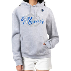 Dallas Mavericks G-III 4Her by Carl Banks Women's Shadow Logo Tri-Blend Fleece Hoodie sale Online