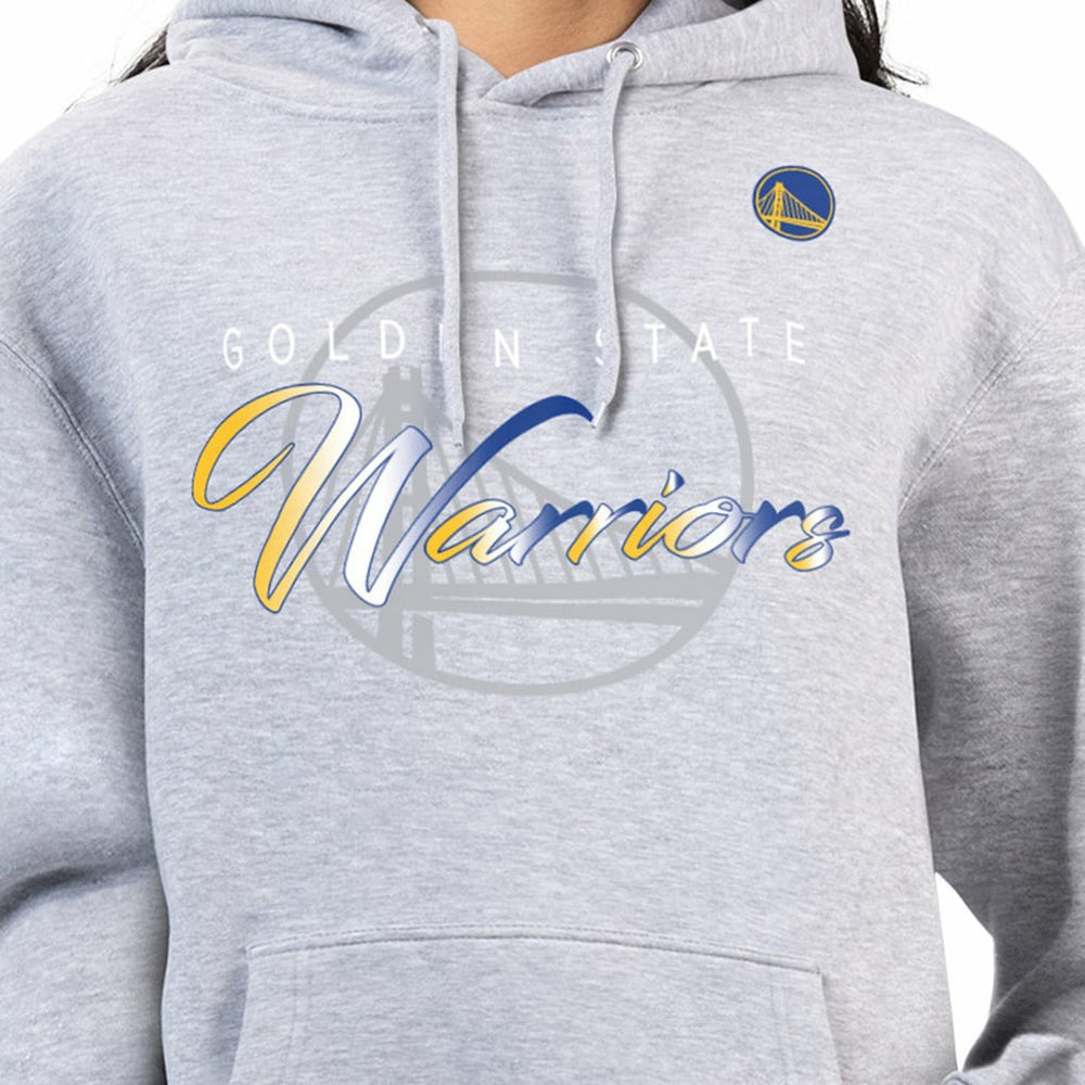 Golden State Warriors G-III 4Her by Carl Banks Women's Shadow Logo Tri-Blend Fleece Hoodie sale On Sale