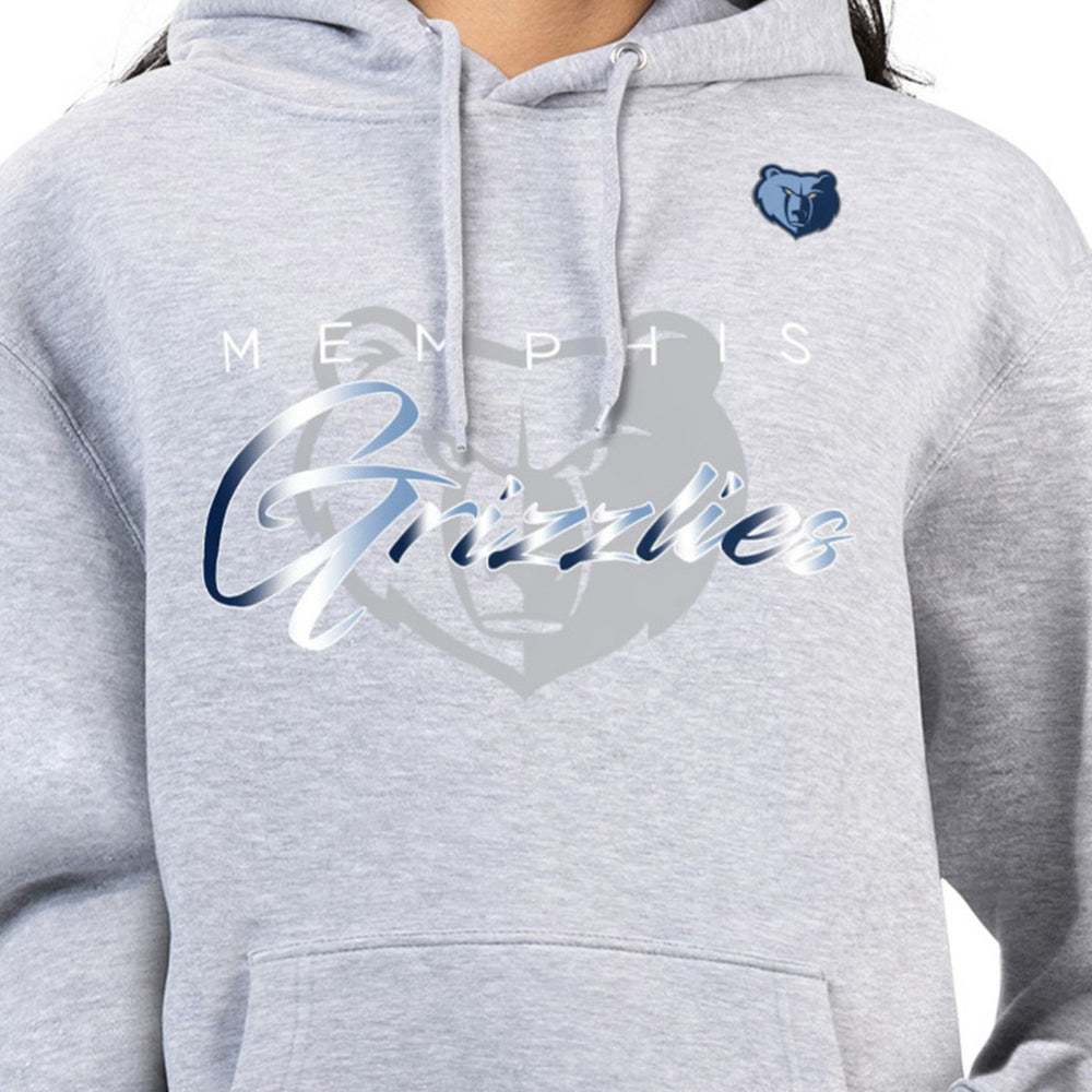 Memphis Grizzlies G-III 4Her by Carl Banks Women's Shadow Logo Tri-Blend Fleece Hoodie Online