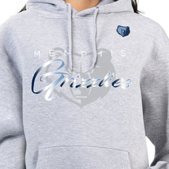 Memphis Grizzlies G-III 4Her by Carl Banks Women's Shadow Logo Tri-Blend Fleece Hoodie Online