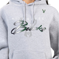 Milwaukee Bucks G-III 4Her by Carl Banks Women's Shadow Logo Tri-Blend Fleece Hoodie Online
