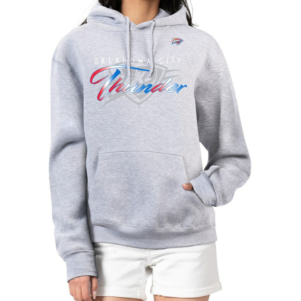 Oklahoma City Thunder G-III 4Her by Carl Banks Women's Shadow Logo Tri-Blend Fleece Hoodie Discount